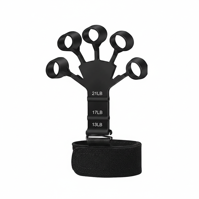 1Pcs Silicone Gripster Grip Strengthener Finger Stretcher Hand Grip Trainer Gym Fitness Training And Exercise Hand Strengthened