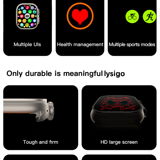 T800 Ultra Smart Watch Series 8. Random Color