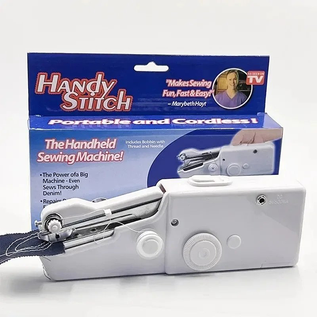 Handy Stich Portable Sewing Machine | Battery Operated Handheld Sewing Handy Stich