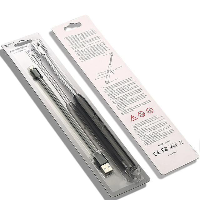 360° Outdoor Kitchen Lighter – USB Rechargeable Electronic Arc Lighter with Flexible Neck, Safety Lock, Windproof & Eco-Friendly Design (Random Colors)