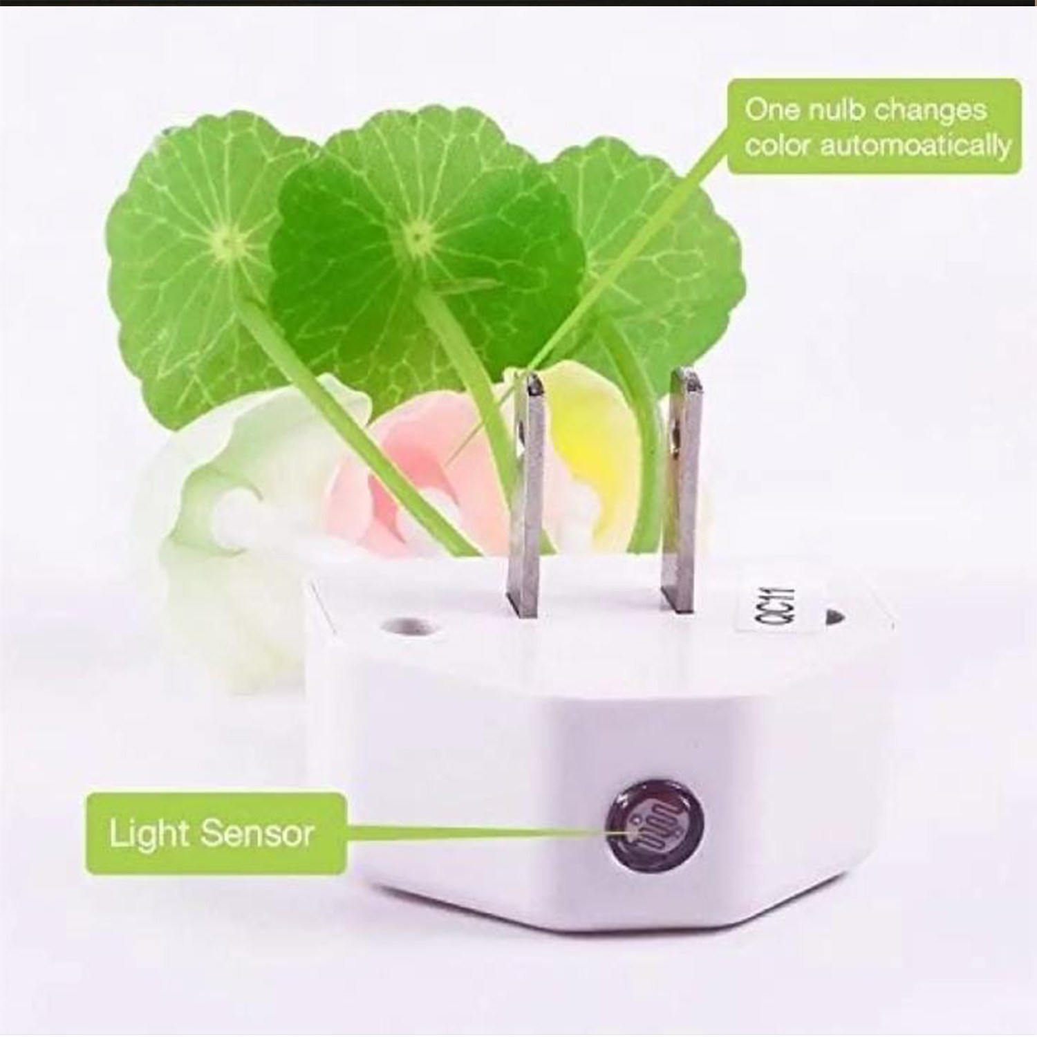 Smart LED Mushroom Night Light – Dusk to Dawn Sensor Flower Lamp for Bedroom, Baby Room & Kids Gift