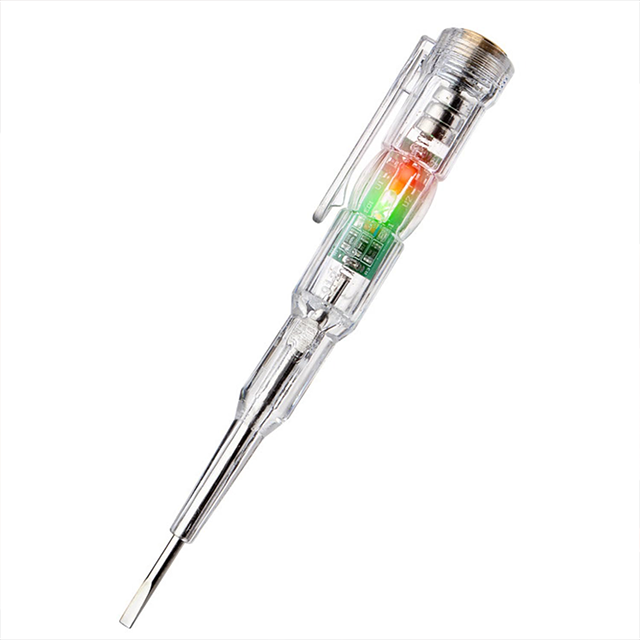 Voltage Tester Pen | Electrical Test Pencil | Detector Pen with LED Red & Green Lights